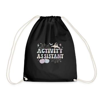 Activity Assistant Activity Professional Halloween - Turnbeutel - Schwarz - Vorne