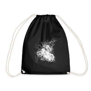 Style de course tout-terrain Moto Jump Splash - Sac de sport léger - noir - Devant