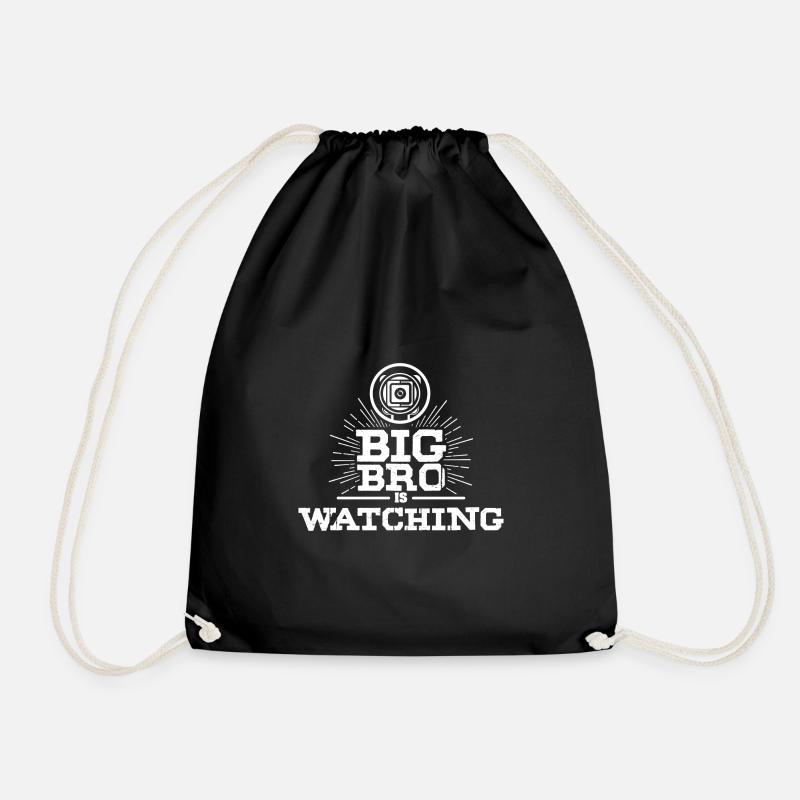 Big Bro regarde - Sac de sport léger - noir
