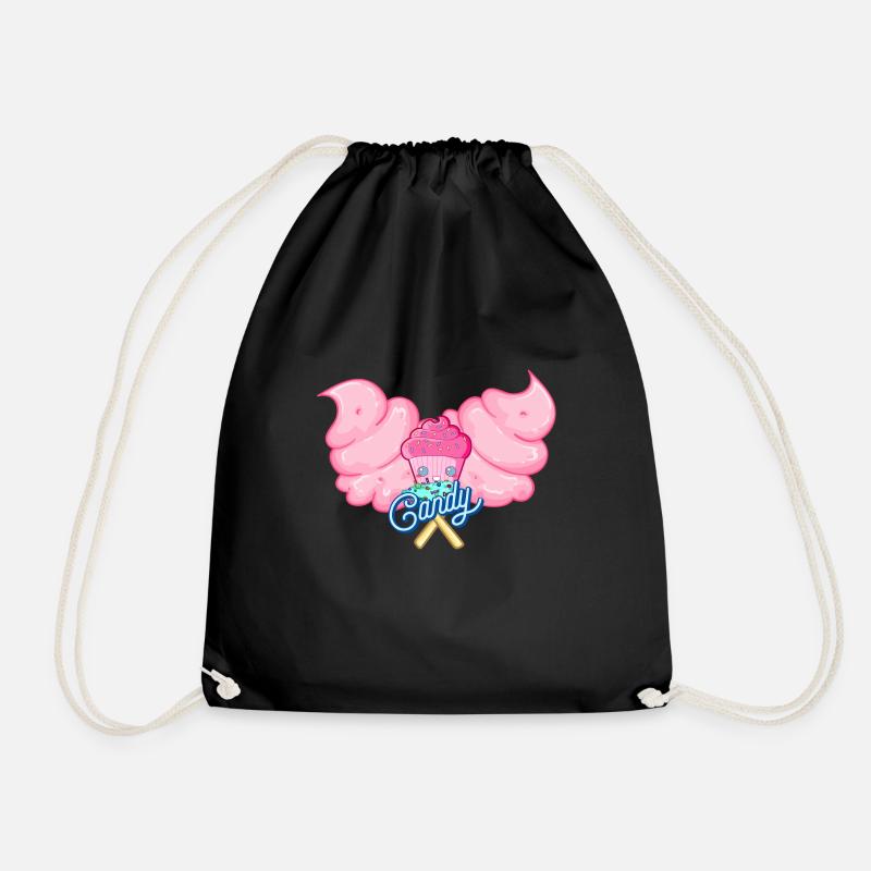 Bonbons bonbons - Sac de sport léger - noir