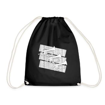 Musicien Flugelhorn Trompette Instrument de musique - Sac de sport léger - noir - Devant
