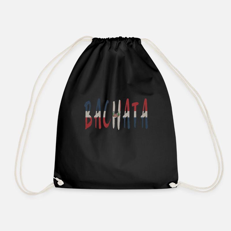 BACHATA RD - Drawstring Bag - black