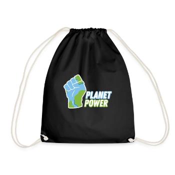 PLANET POWER - Sac de sport léger - noir - Devant