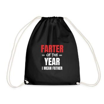 Cadeau drôle pour le papa papa papa humour - Sac de sport léger - noir - Devant