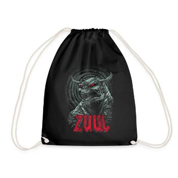Ghostbusters Zuul - Turnbeutel - Schwarz - Vorne