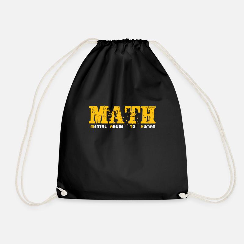Mathe Lehrer - Turnbeutel - Schwarz