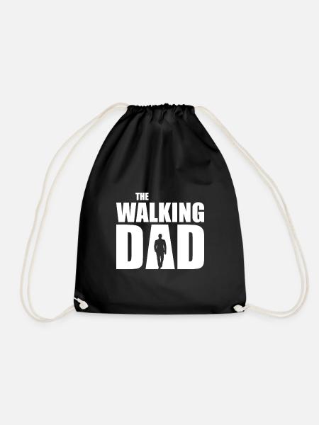THE WALKING DAD - TWD - Turnbeutel - Schwarz
