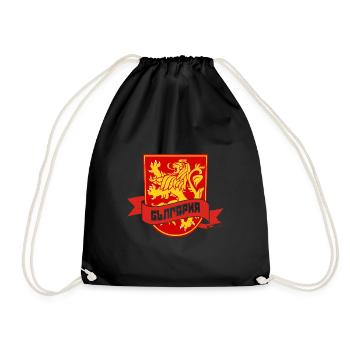 Bulgaria Flag Balkans Sofia Bulgaria Holidays - Drawstring Bag - black - Front