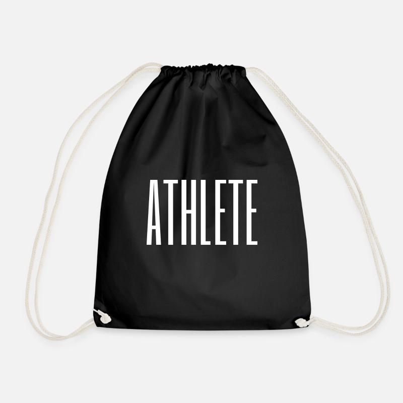 ATHLETE / SPORTSMAN - Drawstring Bag - black