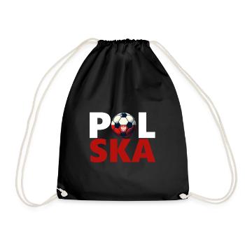 Football polonais - Sac de sport léger - noir - Devant