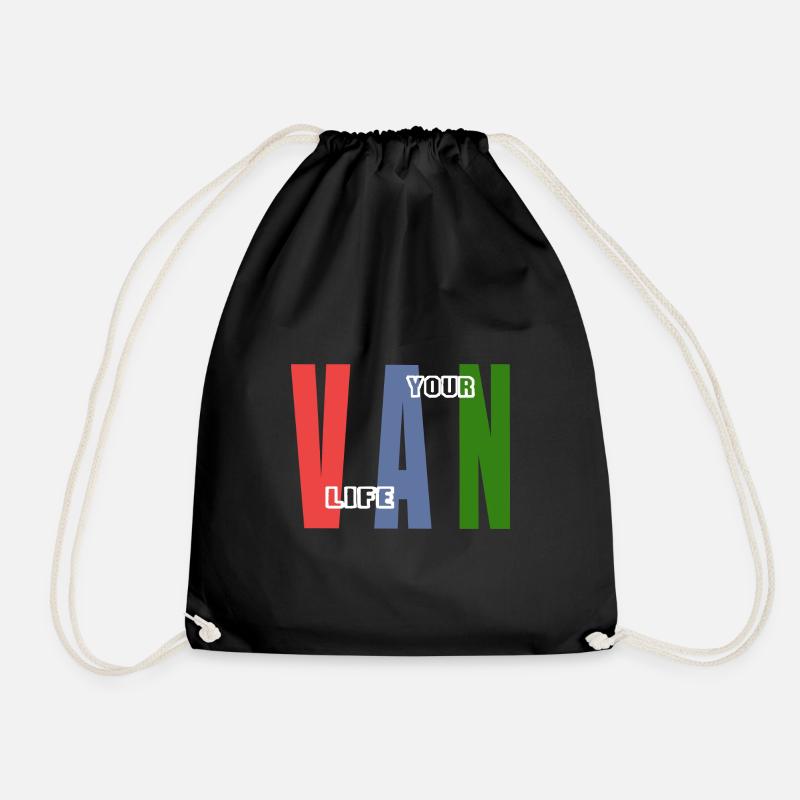 VAN YOUR LIFE - Turnbeutel - Schwarz