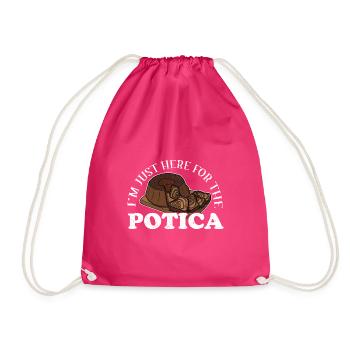 Potica Slowenische Küche Dessert Rollkuchen - Turnbeutel - Fuchsia - Vorne
