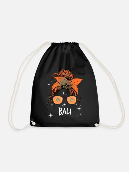 Bali - Turnbeutel - Schwarz