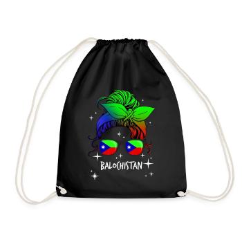 Baloutchistan - Sac de sport léger - noir - Devant