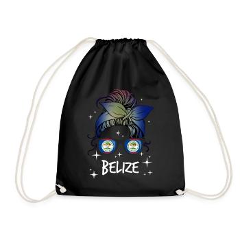 Belize - Turnbeutel - Schwarz - Vorne