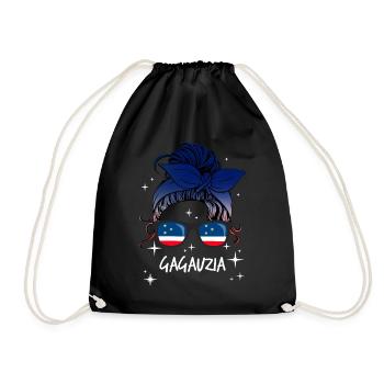 Gagauzia - Drawstring Bag - black - Front