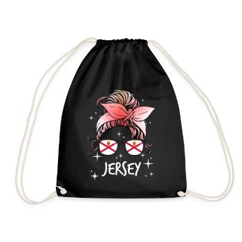 Jersey - Turnbeutel - Schwarz - Vorne