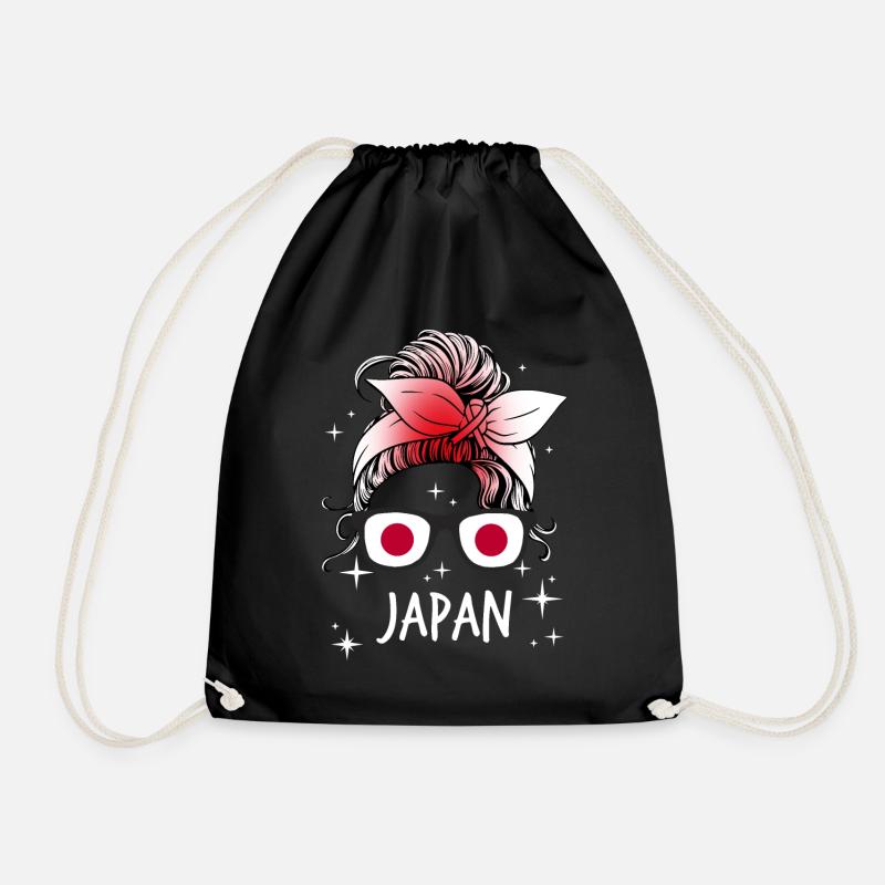 Japan - Turnbeutel - Schwarz