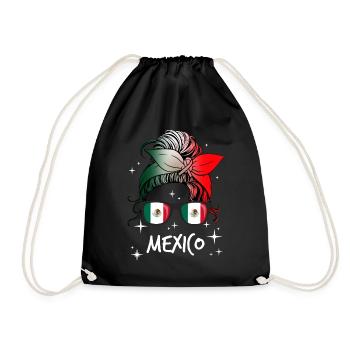 Mexico - Drawstring Bag - black - Front