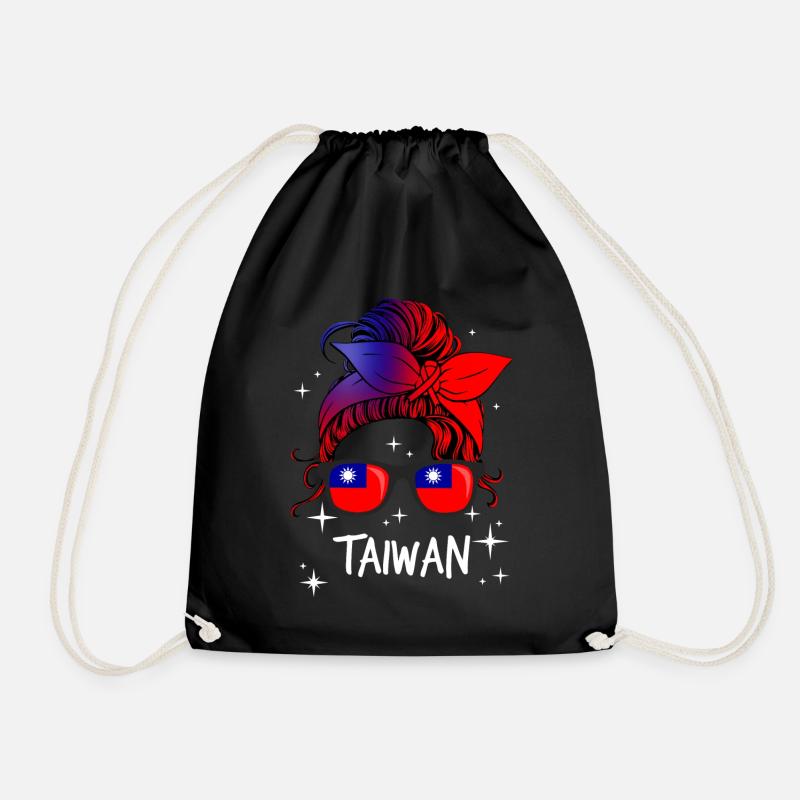 Taïwan - Sac de sport léger - noir