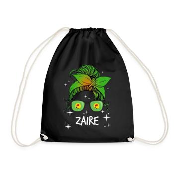 Zaïre - Sac de sport léger - noir - Devant