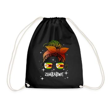 Zimbabwe - Sac de sport léger - noir - Devant