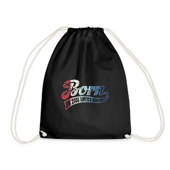 Born in 2005 - Limited Edition - Geburtstag - Turnbeutel - Schwarz - Vorne