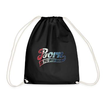 Born in 1983 - Limited Edition - Birthday - Drawstring Bag - black - Front