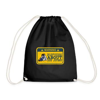 Jiu-Jitsu brésilien BJJ Sports Filles - Sac de sport léger - noir - Devant