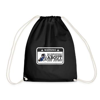 Jiu-Jitsu brésilien BJJ Sports Filles - Sac de sport léger - noir - Devant