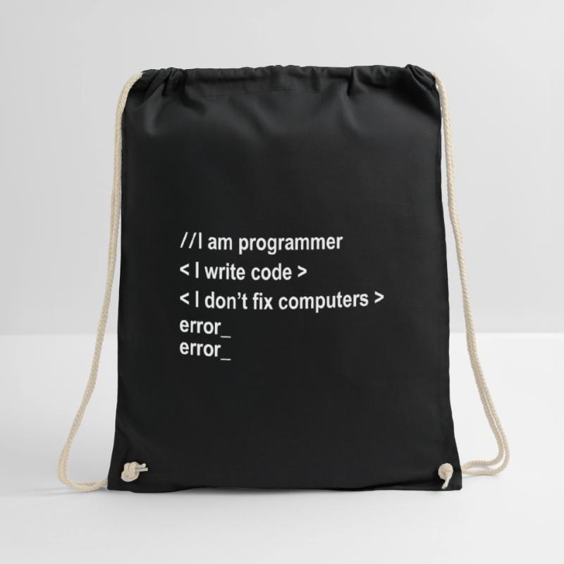 Programmierer Programmieren Informatiker Turnbeutel