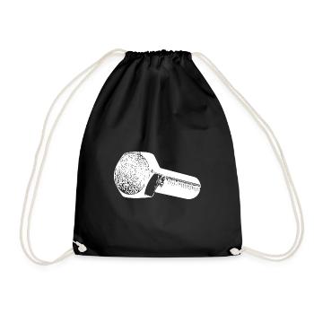 Atelier Tournevis Tournevis Papa Vis - Sac de sport léger - noir - Devant