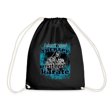 Martial Arts - Drawstring Bag - black - Front