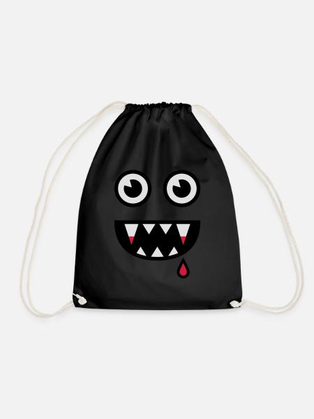 Kleiner Vampir / Little Vampire - Turnbeutel - Schwarz