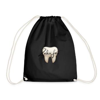 Fée des dents - Sac de sport léger - noir - Devant