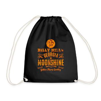 Georgia Moonshine Whisky - Drawstring Bag - black - Front