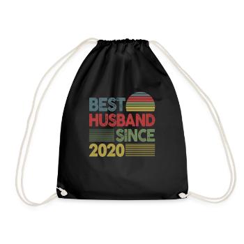 Meilleur mari depuis 2020 - Sac de sport léger - noir - Devant