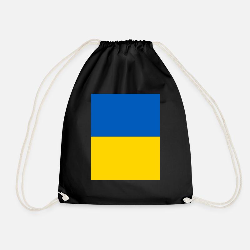 Ukraine - Turnbeutel - Schwarz
