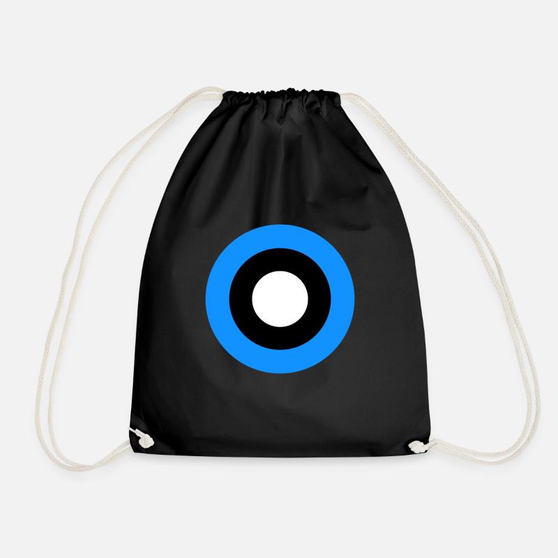 Estonia - Drawstring Bag - black