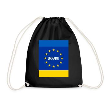 Ukraine - Sac de sport léger - noir - Devant