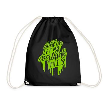 Permettez-moi d’exagérer - Sac de sport léger - noir - Devant