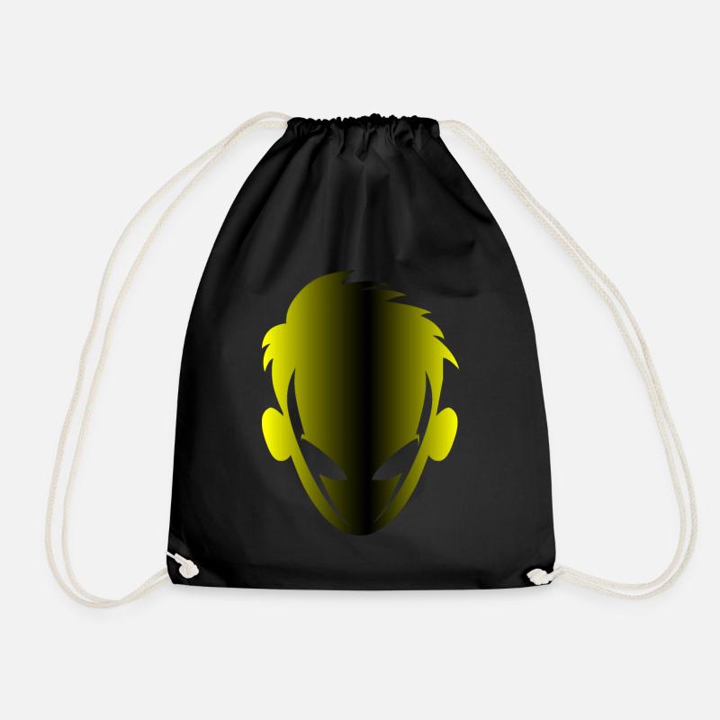 Alien - Turnbeutel - Schwarz