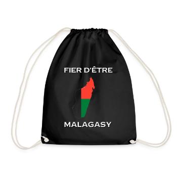 FIER D'ÊTRE MALAGASY - Sac de sport léger - noir - Devant