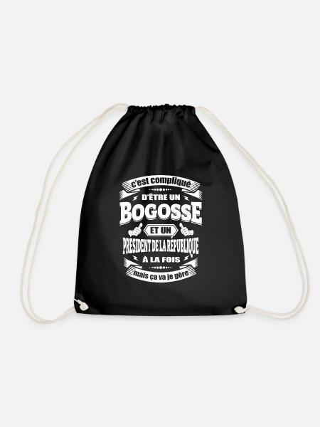 BOGOSSE PRESIDENT DE LA REPUBLIQUE - Sac de sport léger - noir