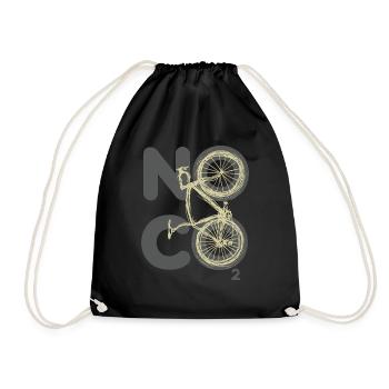 Pas de CO2 - Sac de sport léger - noir - Devant