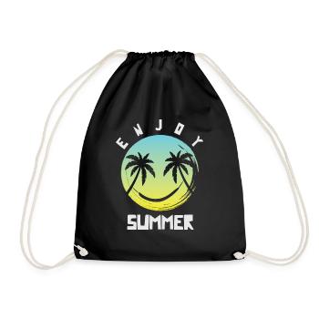 Profitez de l’été - Sac de sport léger - noir - Devant