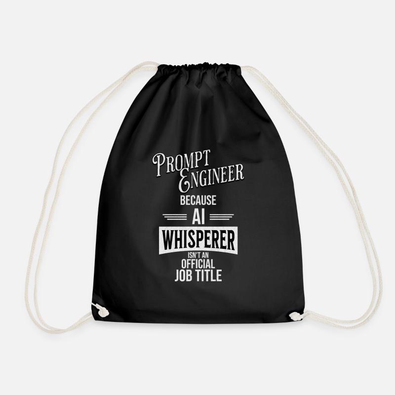Prompt Engineer - Turnbeutel - Schwarz