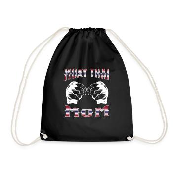 Muay Thai Boxing Muay Thai - Turnbeutel - Schwarz - Vorne