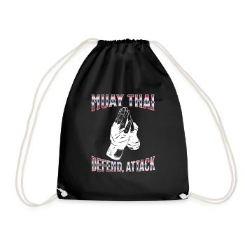 Muay Thaï Boxe Muay Thaï - Sac de sport léger - noir - Devant