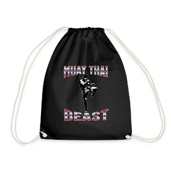 Muay Thai Boxe Muay Thai - Sac de sport léger - noir - Devant